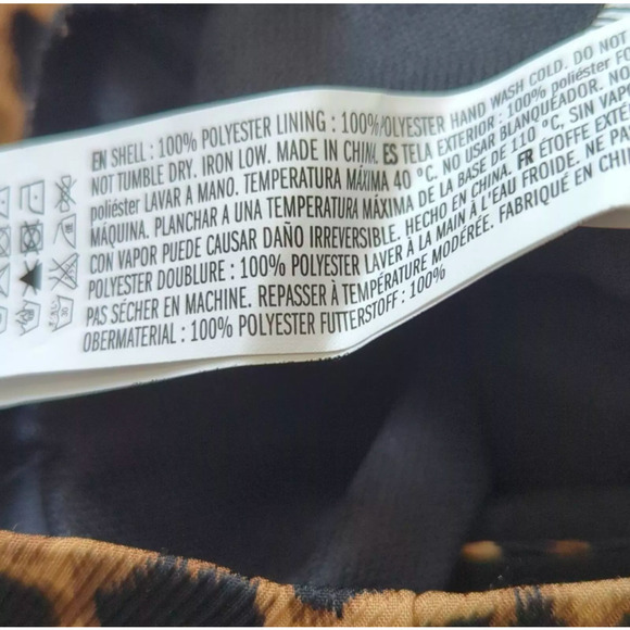 NWT Endless Rose High Waist Band Leopard Print Mini Skirt XS - Picture 12 of 12